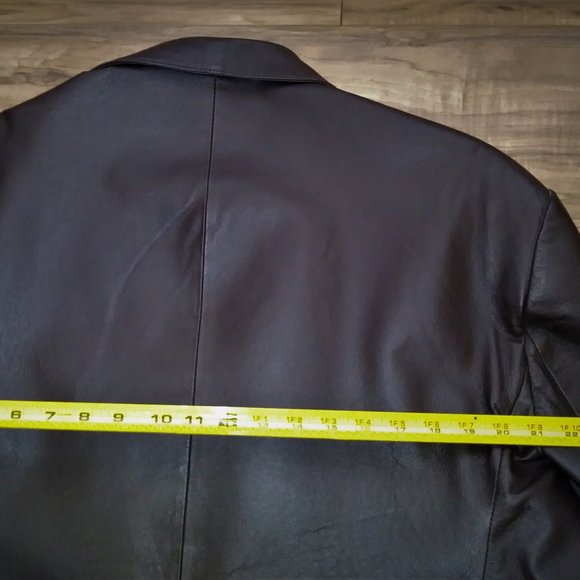 STAFFORD Genuine  Men's Versatile Jacket XL Color Brown 100% Leather - Picture 13 of 16